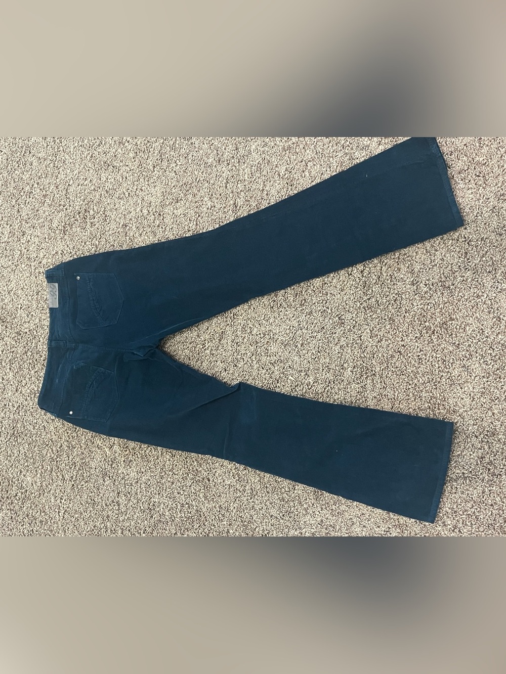 Level 99 Women’s Straight Leg Jeans in Dark Teal